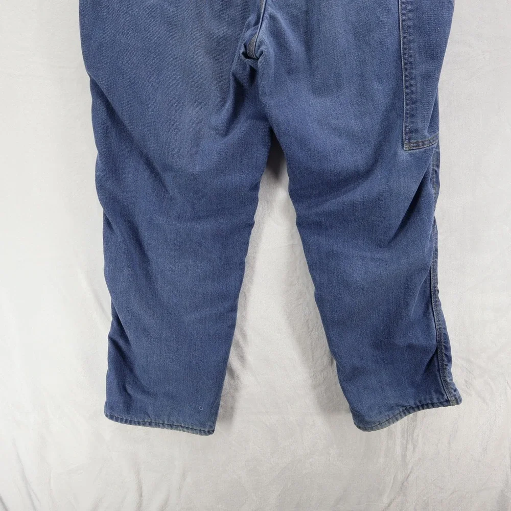 Tyndale FR Flame Resistant Lined Carpenter Jeans Mens 36x30 Blue Made in USA